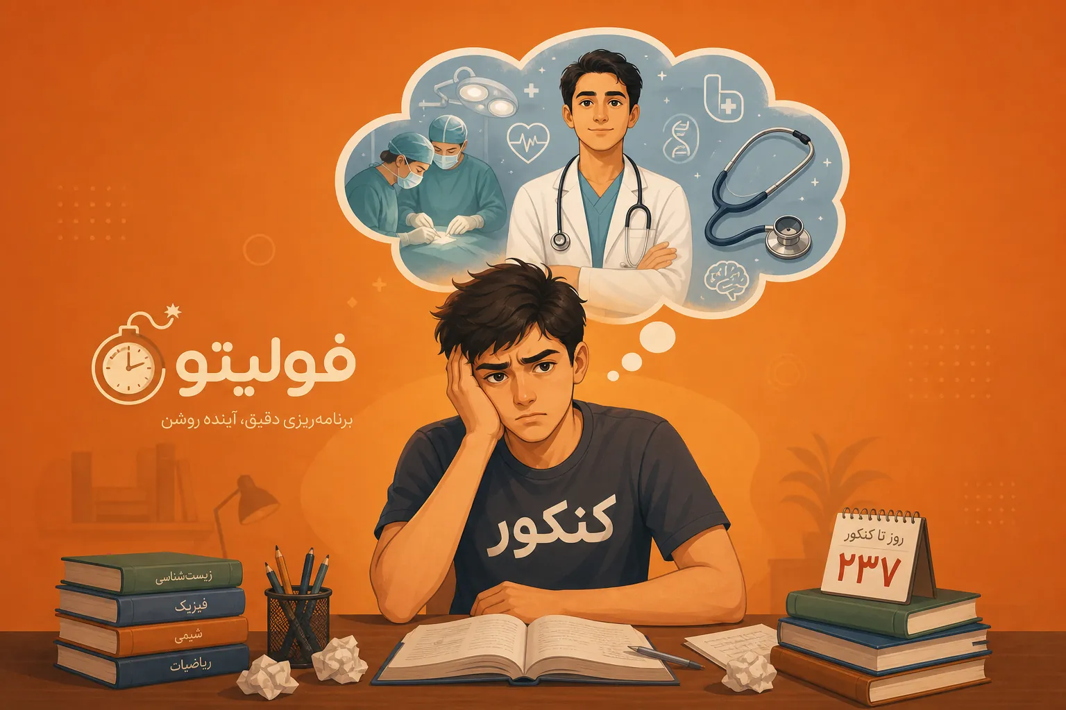 بدون مشاور کنکور چیکار کنم؟