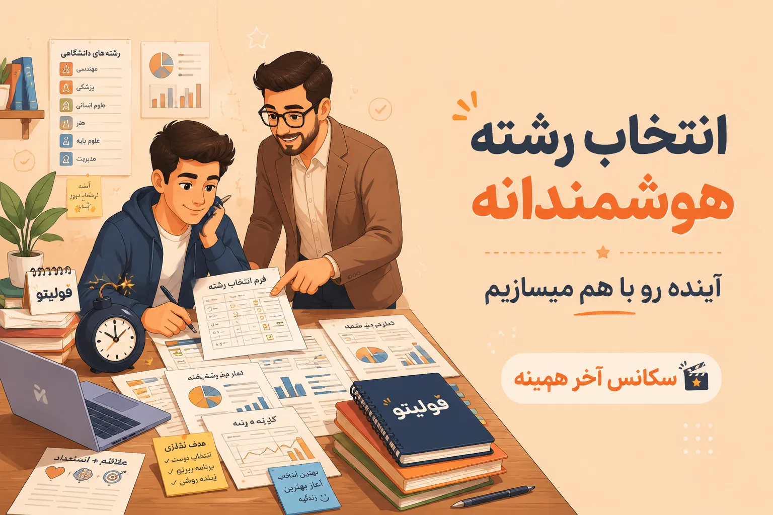 انتخاب رشته هوشمندانه