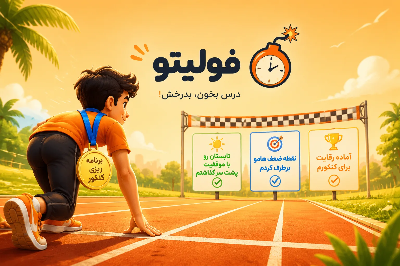 برنامه ریزی کنکور تابستان